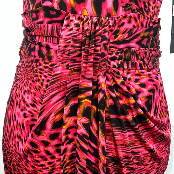 Laundry by Shelli Segal V-neck jersey short sleeves dress - Picture 7 of 16